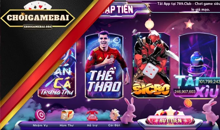 789 club giao diện sắc nét đáng chọn