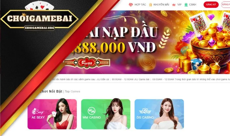 For88 giao diện đơn giản