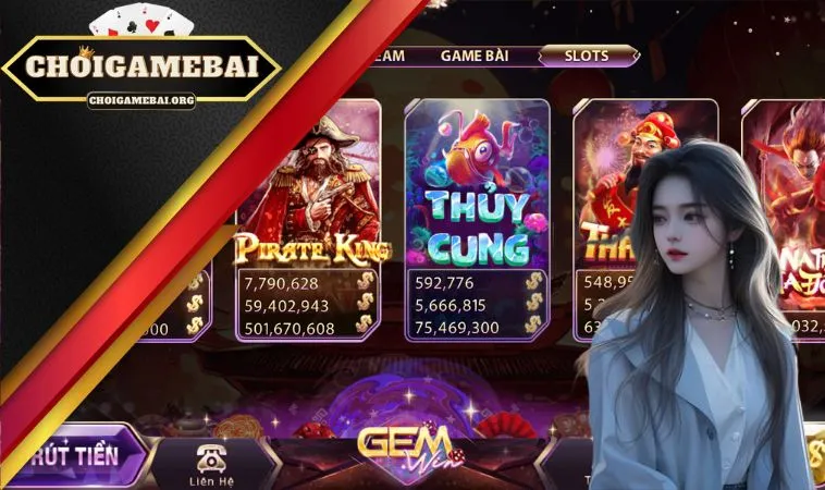 Nổ Hũ Gemwin có giao diện nét căng, chiều lòng mọi cược thủ